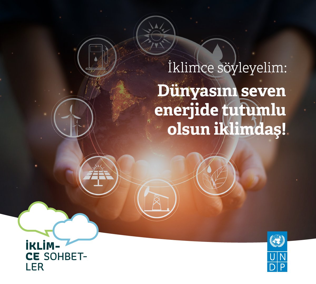 İklim krizi ile mücadelede hepimize görev düşüyor. Enerji Tasarrufu Haftası vesilesiyle bu görevlerin en önemlilerinden birinin enerji tasarrufu olduğunu bir kez daha hatırlatırız.
İklimce söyleyelim: Dünyasını seven enerjide tutumlu olsun iklimdaş!