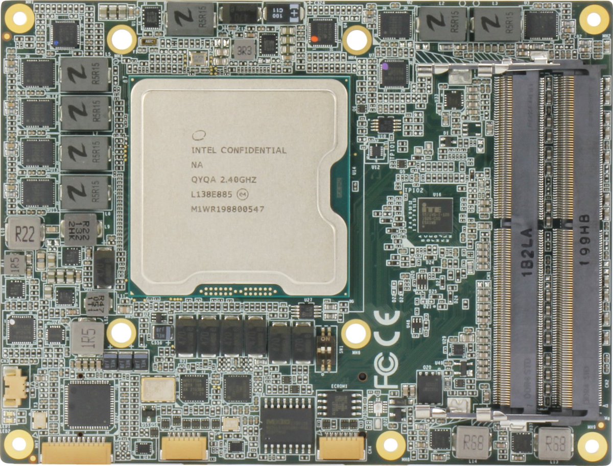 AAEON's tweet image. Introducing the COM-ICDB7, our newest COM Express Module, featuring server-grade performance of up to 10 cores and 20 threads thanks to 3rd Generation #Intel #Xeon D processors (formerly #IceLake-D). 

Find out more: aaeon.com/en/ni/com-icdb…
