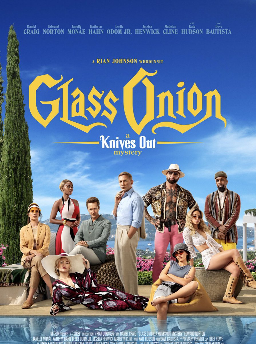 PlatSquad's tweet image. Happy hump day!, and we highly recommend Glass Onion on Netflix! #watchwednesday