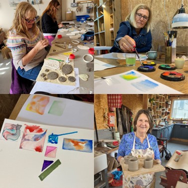 dilys_burrell's tweet photo. Are you an unpaid carer? Do you know an unpaid carer? Eastgate Creative Hwb CIC in Pembroke is offering free creative sessions for unpaid carers starting on 20th January. Visit https://t.co/Wh9tFqd10E to find out more https://t.co/UZ6hsyfJvM