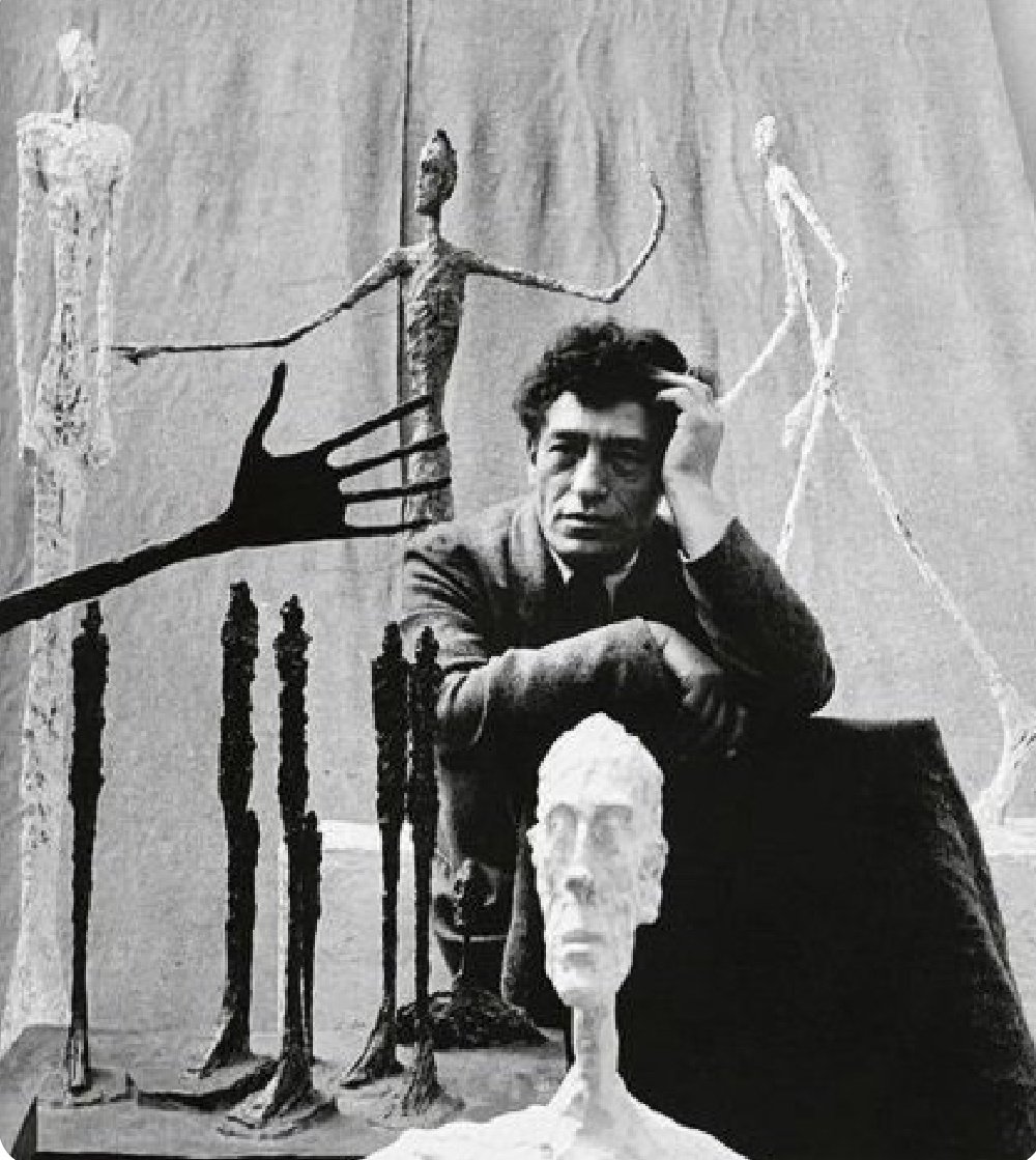 Letnapark's tweet photo. Man macht nur Fortschritte, wenn man nicht mehr weiter weiß.
Alberto #Giacometti *10.10.1901 – 11.1.1966
Erfolg oder Misserfolg sind unwichtig.
Versuche sind alles, oh, wie wunderbar.
(s.a.#MurphysGesetz;)) https://t.co/FCgAwL2Q2O