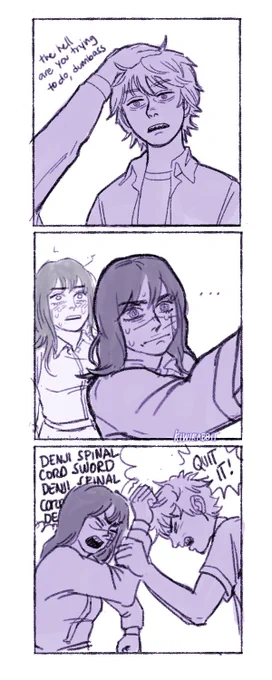 CW Chainsaw Man CH.117 spoilers (?) 
Copium 