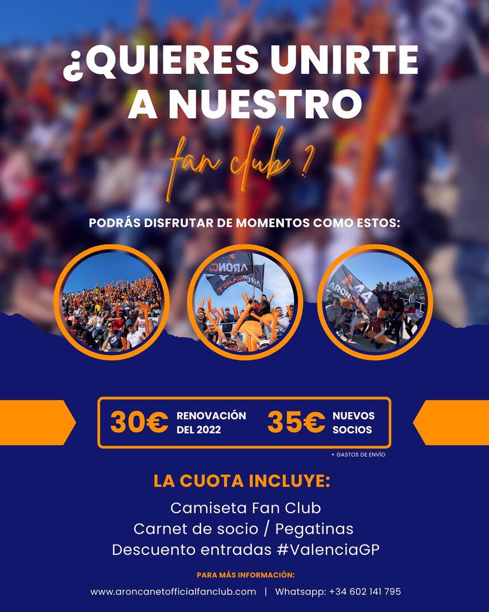 Fan Club Arón Canet tweet media