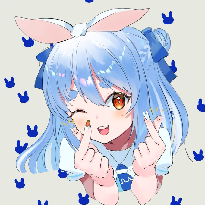 ぺこらちゃん4つセットになります#ぺこらーと 