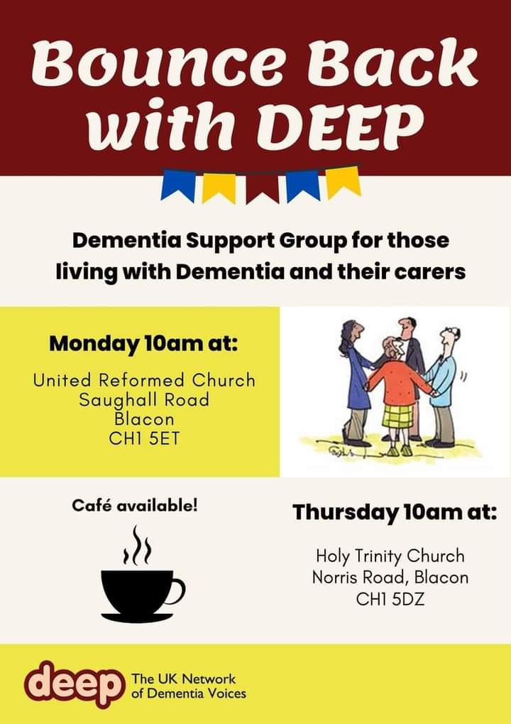 Local support groups for those living with dementia and their carers #dementia #dementiasupport #caregiversupport #chestercentralpcn #nhs #socialprescribing #community #selfcare