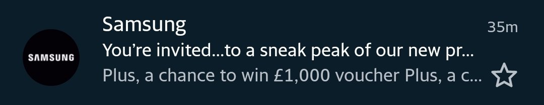 A piece of advice to all marketers out there; avoid "sneak peek"like the plague, it can catch out the best of us! #Marketing  #marketingtips #Samsung