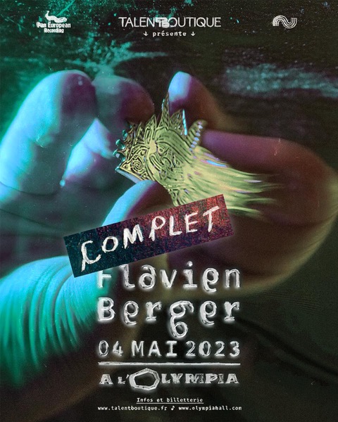 FlavienBerger's tweet photo. L'@OLYMPIAHALL est complet ! Vous avez été super rapide. On vous annonce la suite très vite https://t.co/JEBUUuW6QD