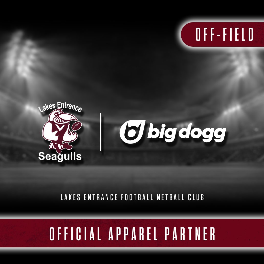 bigdoggclothing's tweet photo. An exciting new partnership announcement… we have teamed up with the Lakes Entrance Football Netball Club. #bigdogg #sports #apparel
@SMc_BigDoggAust @droydesign_ @benjiman1983 @bigdoggaust @AFLGippsland @GippslandFooty https://t.co/fNKNSuapAQ