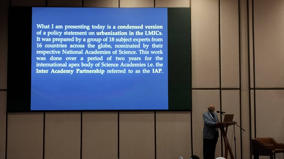 [LIVE REPORT]
The 2023 AAHCI SEA Regional Meeting's second session topic: "Academic Health Centers and Urban Health" by K. Locana Gunaratna, AA, Dipl, MCP, PhD, Fellow and Past President of the National Academy of Science Sri Lanka

#AcademicHealthCenters #UrbanHealth