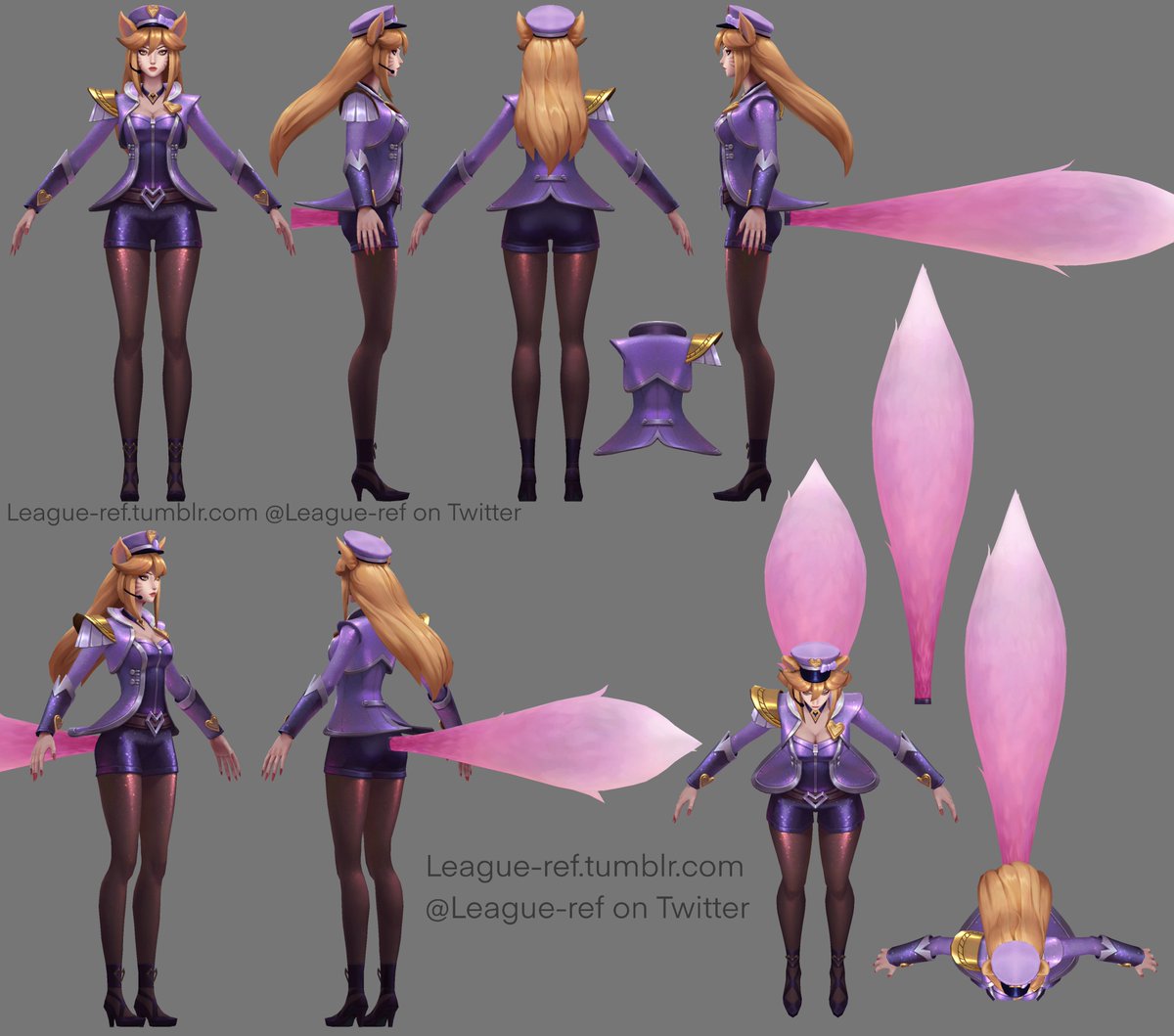 Ahri, The Nine-Tailed Fox, ASU turnarounds [PBE 13.2] 4/6 Popstar