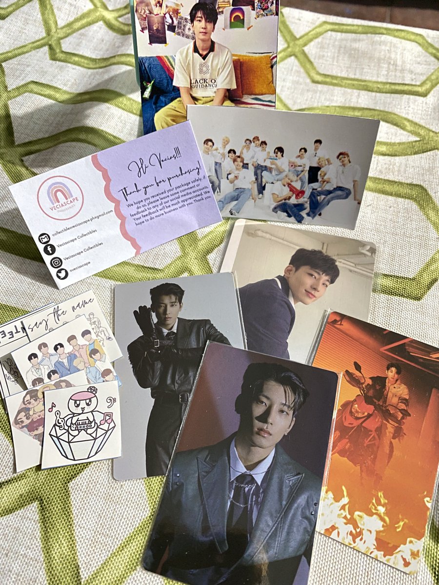 keLestrellA's tweet photo. Nabudol na naman nga ππ«Άπ»Thank you @veciascape!!! Dami freebies π€
#VC_Feedbacks #SEVENTEEN #Wonwoo https://t.co/1pXiRJ0SVZ