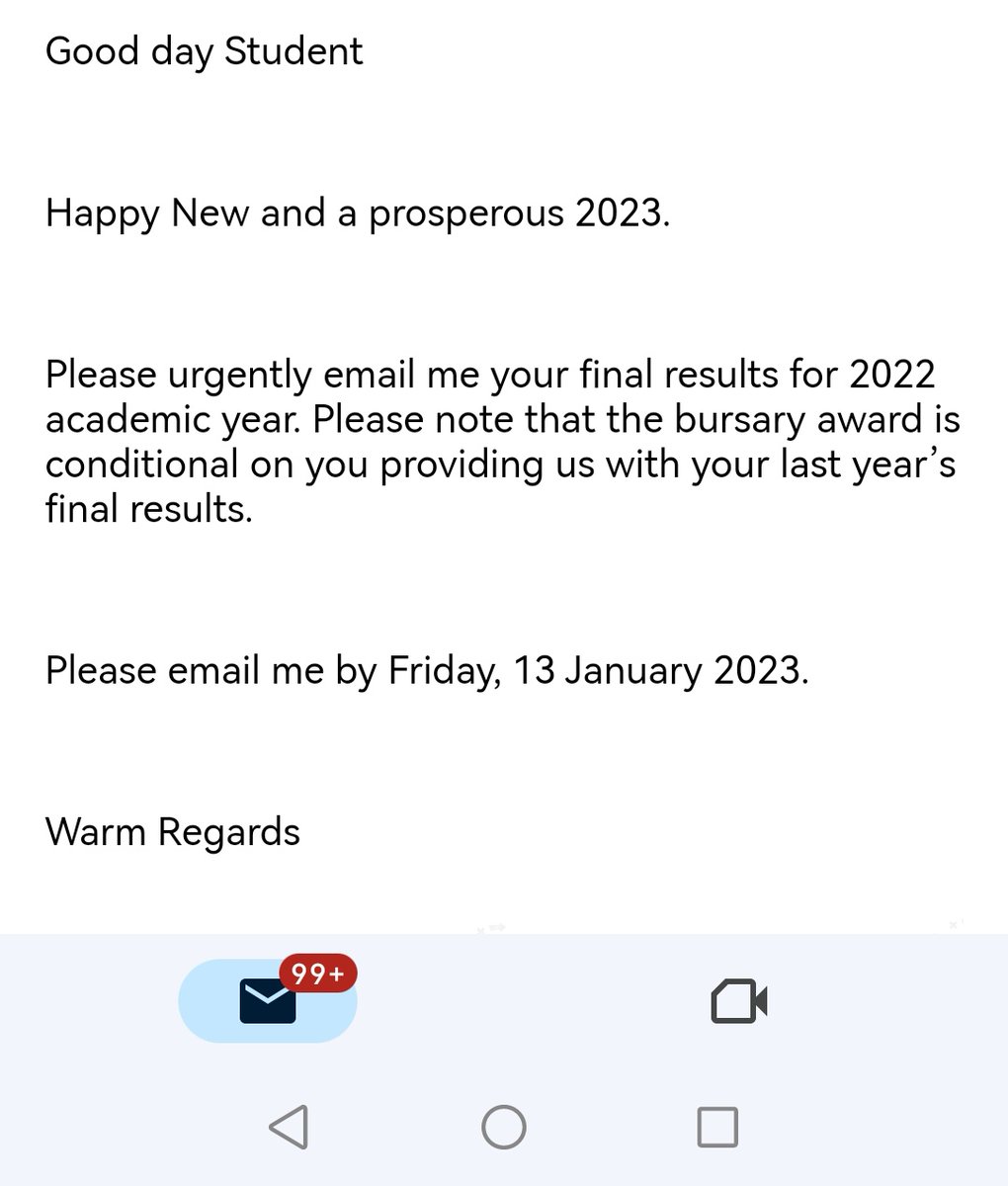 Phindabusa's tweet photo. @Varsity_College We are supposed to submit the the results by Friday otherwise my son will lose his bursary.. https://t.co/i2jXnl6KdY