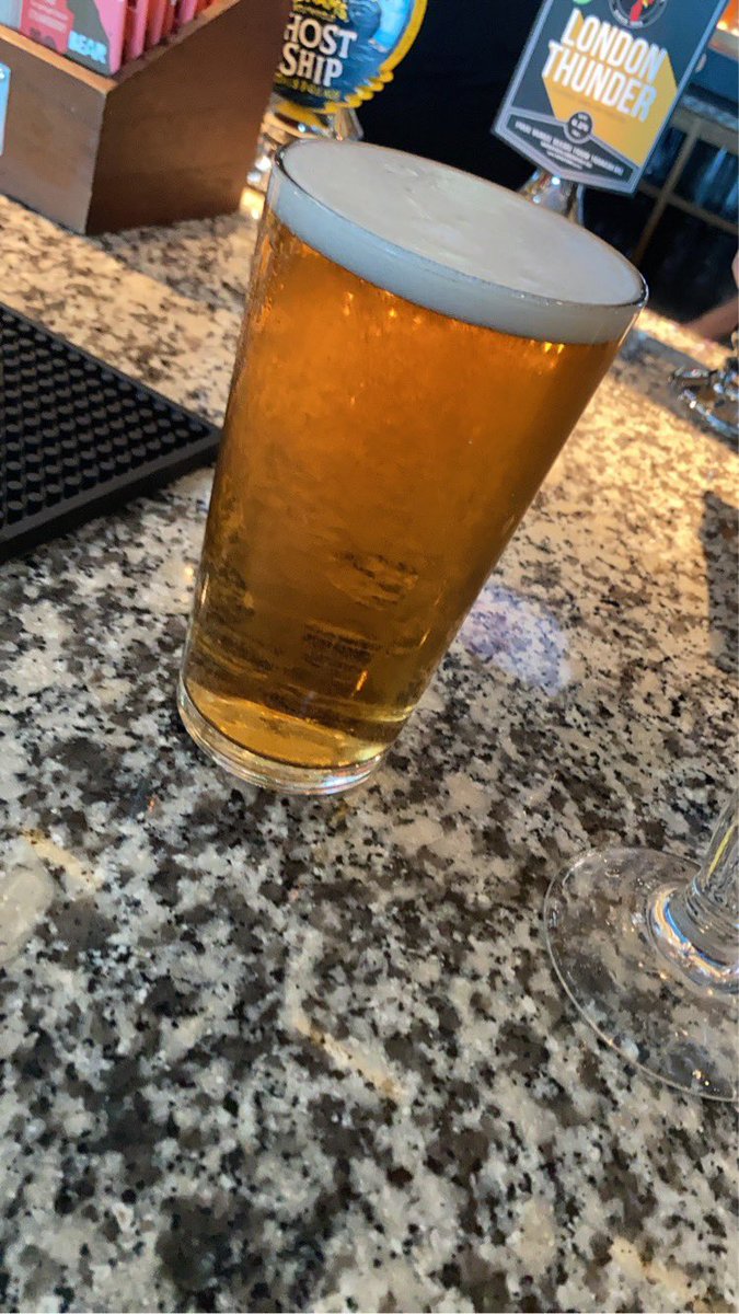 Lewis_Daffern's tweet photo. We left it late but we got there. Who doesn’t love an airport pint for £6. Roll on the San Siro 🇮🇹 #CovPints https://t.co/Core2RwSig
