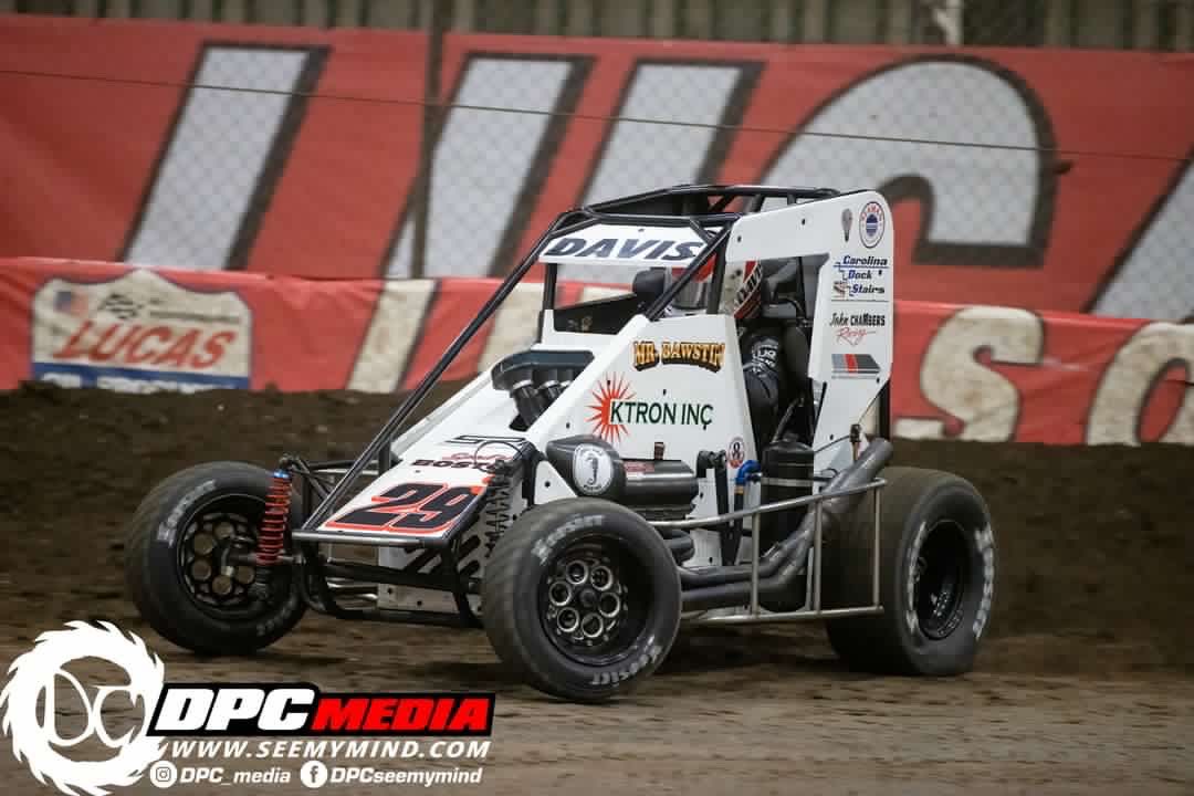 hankdavis1h's tweet photo. Still can’t believe it, Chili Bowl Prelim winners!! I’m gonna cherish this one forever!! Huge thank you to everyone involved!!                       
Mr. Bawstin, K Tron inc, John Chambers Racing, Nocella Paving, Martel Motorsports Restorations, Carolina Dock Stairs, Skip…. https://t.co/JadrX7lYzk