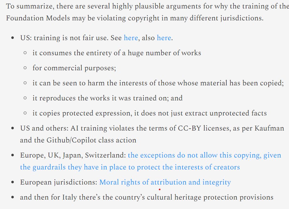 tonyparkin's tweet photo. RT @lcoiffaitgunn@mstdn.social
Just some of the reasons why, at the very least, AI models should be transparent about where they get the data they're trained on #AI #AIEthics #Copyright #Copywrong https://t.co/jHxGfI6jdH
https://t.co/FqkLBkQf12 https://t.co/vSo3J0GDN3