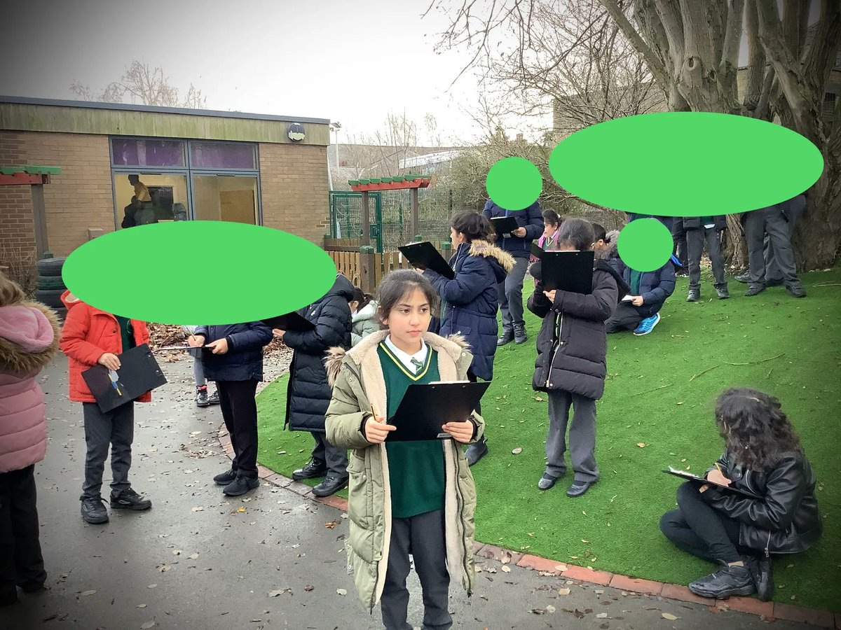 StStephens_CofE's tweet photo. Year 4 are looking at sound in science this half term. Today, we went on a sound walk around school to record all of the sounds we could hear in a loud area of the school compared to a quiet area of the school. #Year4Science #WeAreStStephens https://t.co/E43BvYiJng