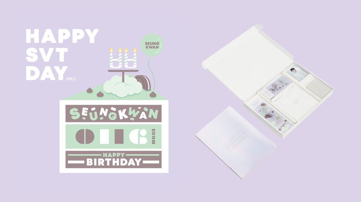 スングァン バースデーパッケージ SEVENTEEN SEVENTEEN | HAPPY SEUNGKWAN DAY BIRTHDAY BOX VER.3