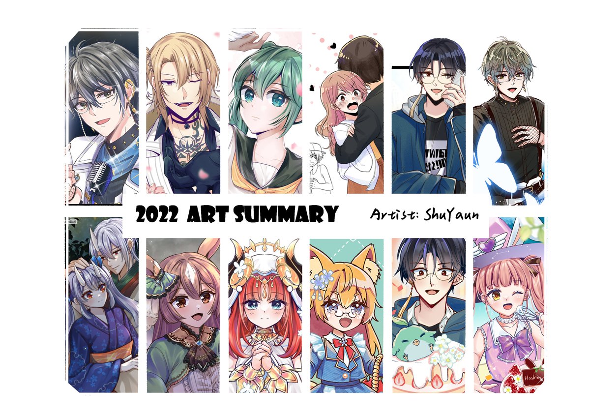 a1188413's tweet photo. 2022 summary of art
希望越來越好~
#2022summary https://t.co/oTinCjUIXF