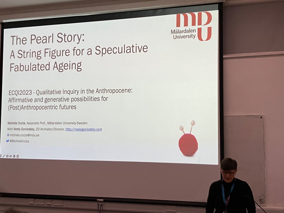 Really fascinating first session from @MichelaCozza on ageing at #ECQI2023 Brilliant to be hearing about such great research