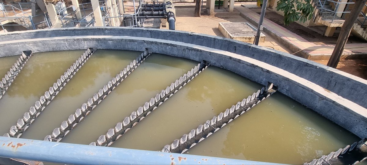 hmwssbdp1's tweet photo. Inspected 7Mld Khajaguda STP &amp; is functioning well. As the sewage flow is more another STP of 21Mld capacity planned at alternate land near Raidurg/Chitrapuri colony  which is under alienation process @KTRTRS @DrRanjithReddy @arvindkumar_ias @MDHMWSSB @HMWSSBOnline https://t.co/rNTbLQpvDj
