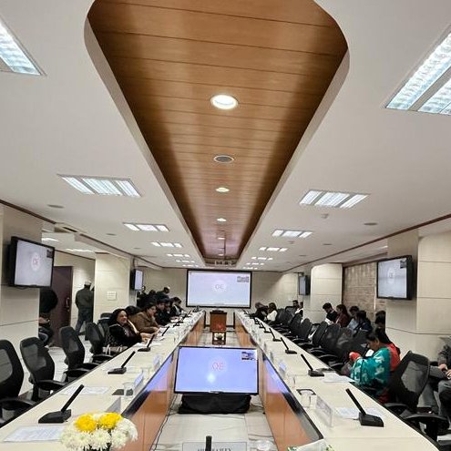 _DigitalIndia's tweet image. The stage is all set for the interaction of MoS @Rajeev_GoI with stakeholders including parents, students, teachers &amp;amp; others on draft amendments to the #ITRules2021 in relation to #OnlineGaming
 
#DigitalIndiaDialogues #DigitalIndia #IndiaTechade #NewIndia