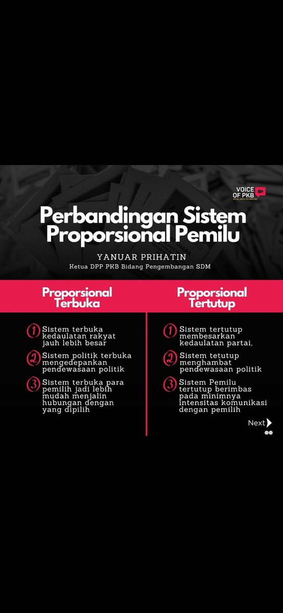 Gorinus1's tweet photo. PKB Tolak Proporsional Tertutup#Gus Muhaimin https://t.co/an01BsVo9Z