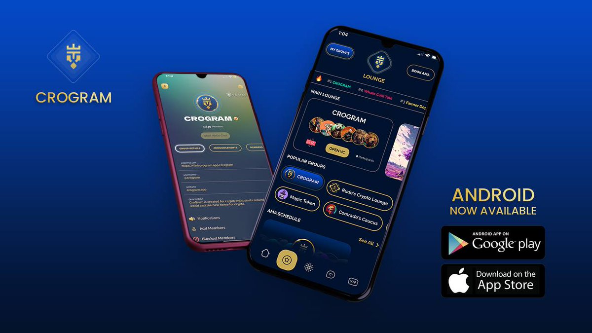 RiverMeThat's tweet photo. ๐Exciting news for the crypto community!
Introducing Crogram, the new home for crypto social media.
Join the conversation and be a part of the future of crypto.
Follow us and stay tuned for updates. #crogram #bsc #eth https://t.co/hOsoCDbDqo