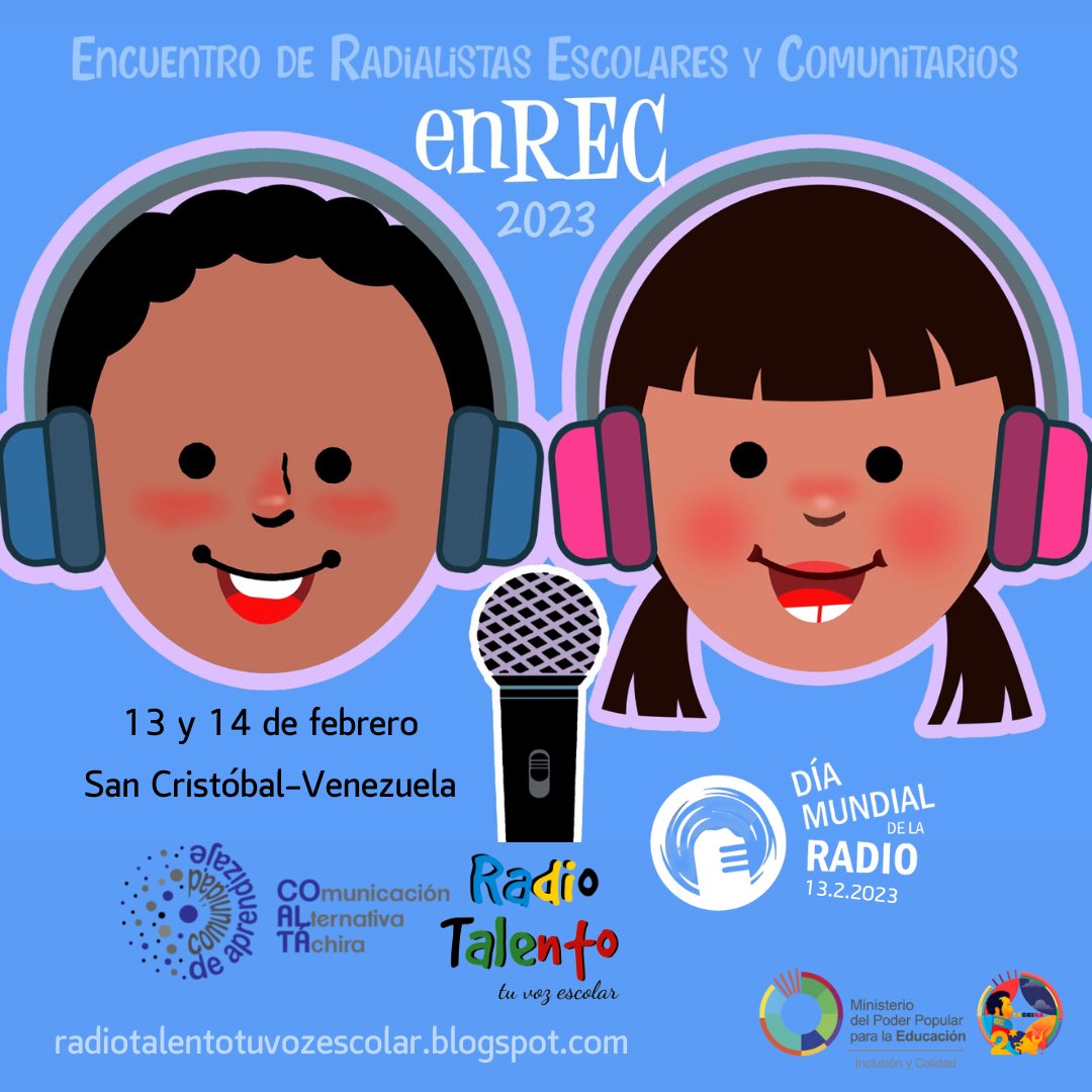 crauetdt's tweet photo. #11Ene | Muchas gracias artista plástico y caricaturista Ivan Ernesto Lira @ivanernestolira por su aporte al #enREC2023 📚🎤📻Encuentro de Radialistas Escolares y Comunitarios 

@MPPEDUCACION @_LaAvanzadora @NicolasMaduro @gtorodelara @NorisSotoF 

#PatriaProspera
#RadioTalento https://t.co/en2OAxSMbI
