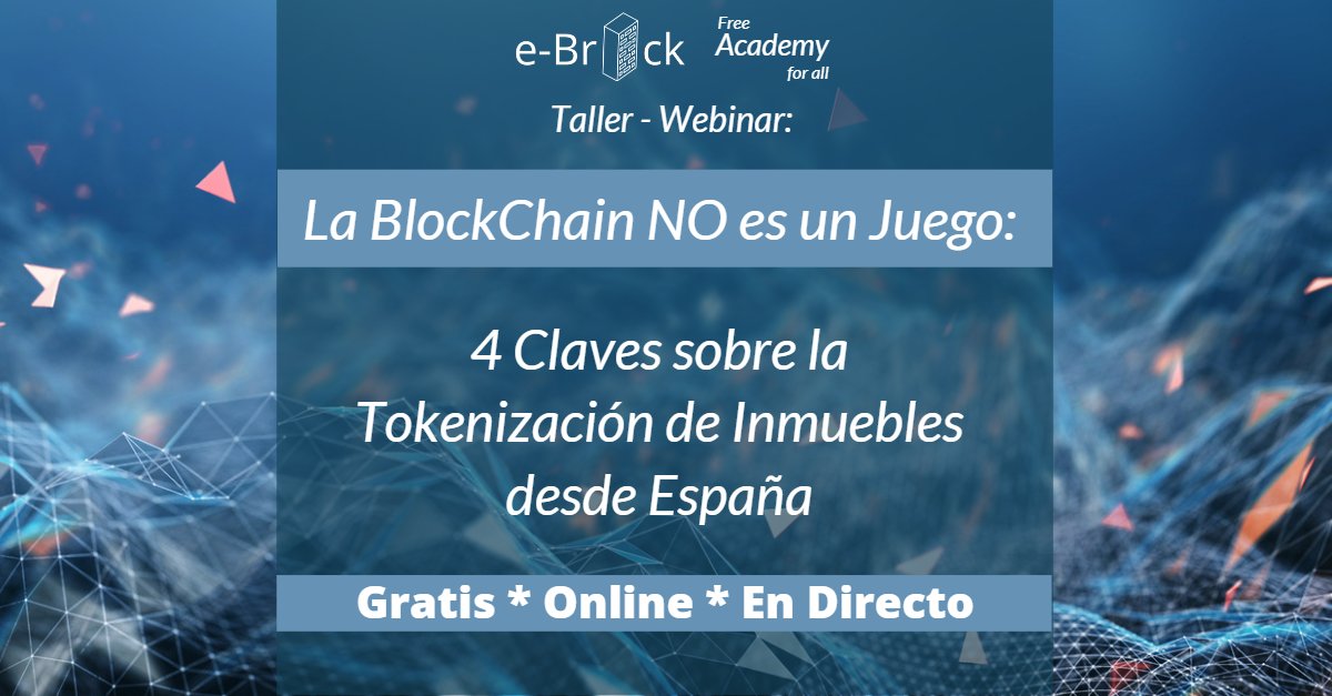 pmdb76's tweet photo. ¡Qué son los #tokens?; ¿Cuántos tipos de #smartcontract existen?; ¿Qué es un #oraculo?. Desde  #ebrickacademy invitamos a participar Gratuitamente de la 2da edición del taller dónde estaremos conversando sobre conceptos de #blockchain. Apúntate: https://t.co/p05luYux4i https://t.co/IpiH7ltA1F