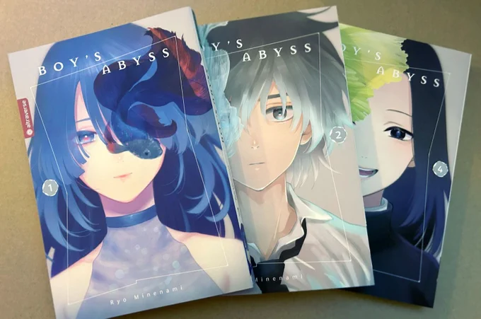 『少年のアビス』ドイツ語版(altraverse様)現物がついに我が家に届いた～けどなぜか3巻が抜けて124巻柴ちゃんがチャコを差し置いて…ドイツの皆様みつけたら買ってやってください 