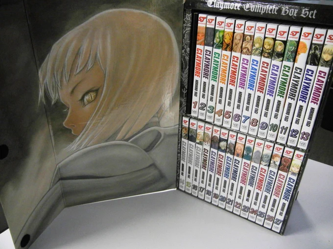 Claymore Complete Box Set 
