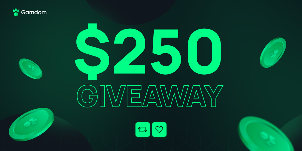 💸 $250 #Giveaway 💸

We'll select 10 winners randomly and award $25 to each account! 🤑

Rules: 👇

1️⃣ Tag 2 friends
2️⃣ Must Like, Follow &amp; Retweet

Good luck 💚

#BTC #Crypto #Contest #Casino #xrp #Competition #cryptocurrency #NFT #SOL #altcoins 

🔗 Gamdom.com