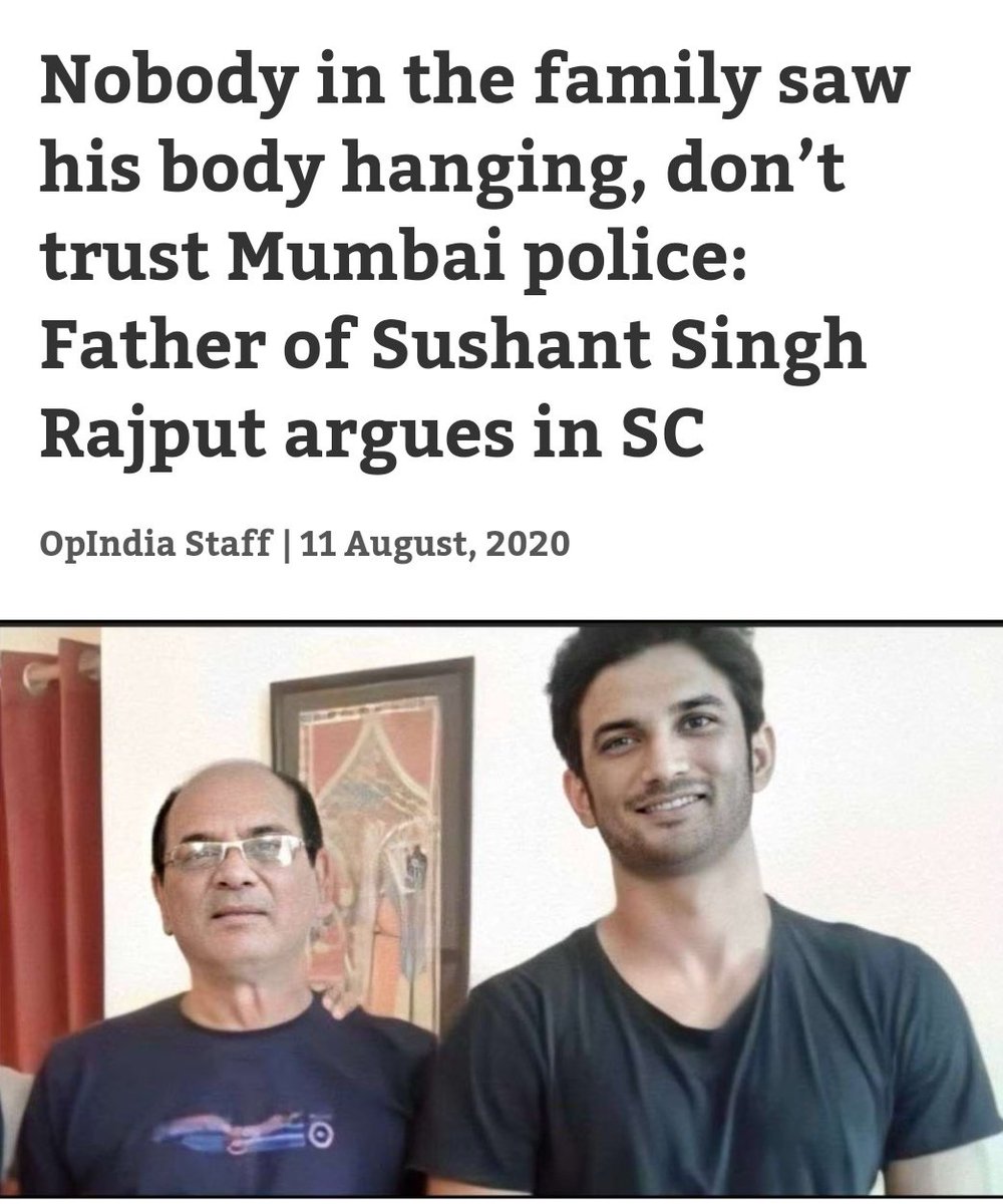 RIDDHI56987171's tweet photo. #11January2023
Morning TL
#SystemExposedInSSRCase
System Exposed InSSRCase thoroughly🔥✊
#SushantMonth https://t.co/HbrNgVfybV