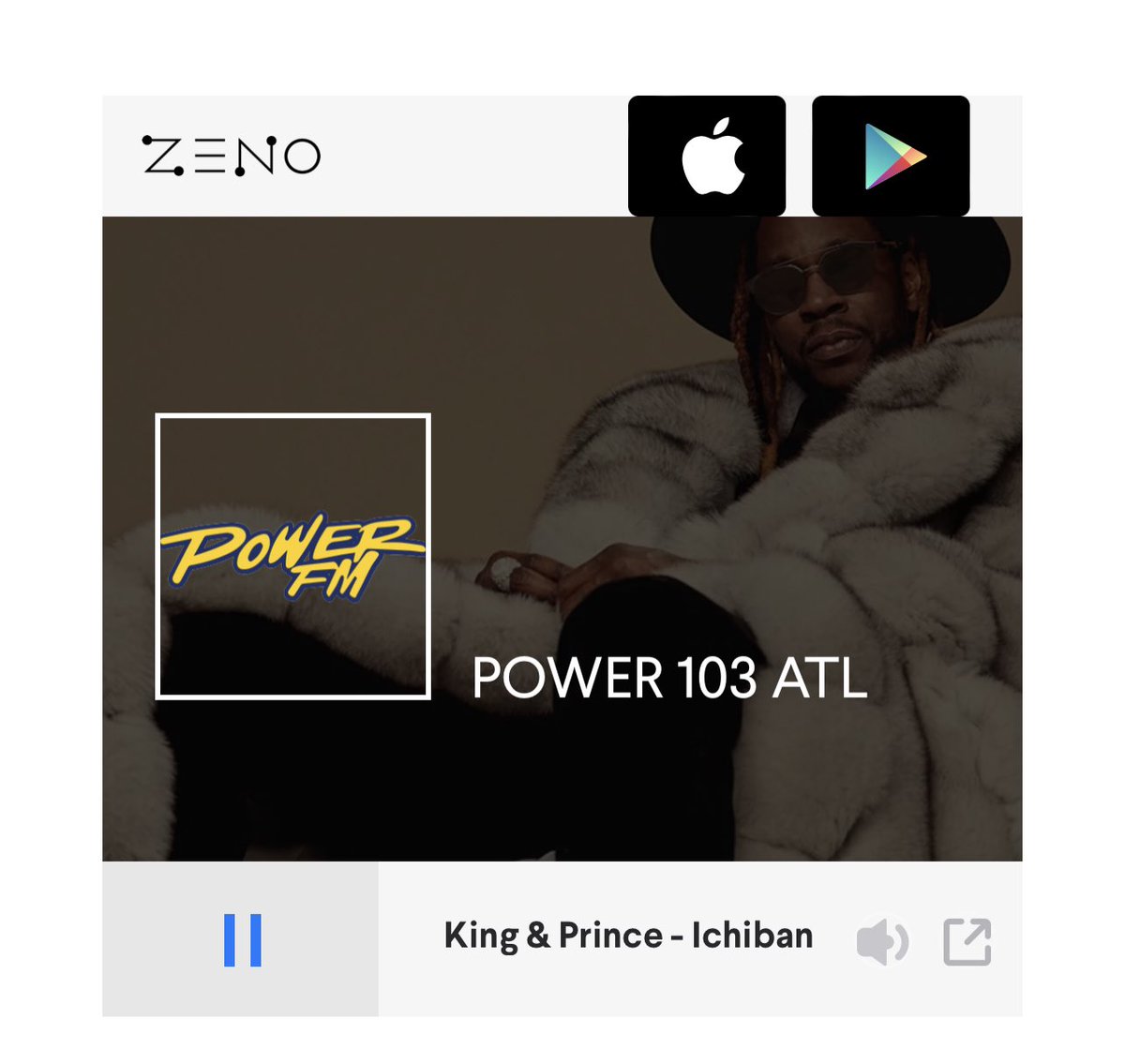pastime_ooO's tweet photo. ようやく聴けた!
#ichiban
#power103
#KingandPrincetotheworld https://t.co/14JjoLBYzk