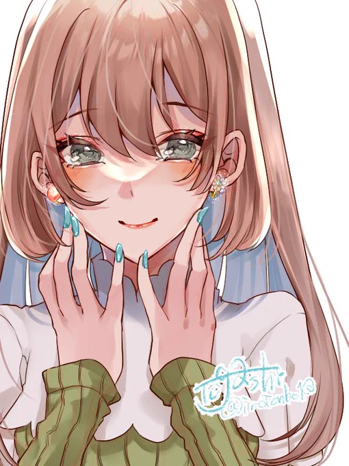お年賀企画にご参加下さったはるさん( )の作品のお礼にイメージイラストをまさか2種類も作って下さるとは点しかも私の好みを考えて下さった様で尚更嬉しい(*'ω`*)はるさんありがとうございました!(包装も可愛くて好きです) 