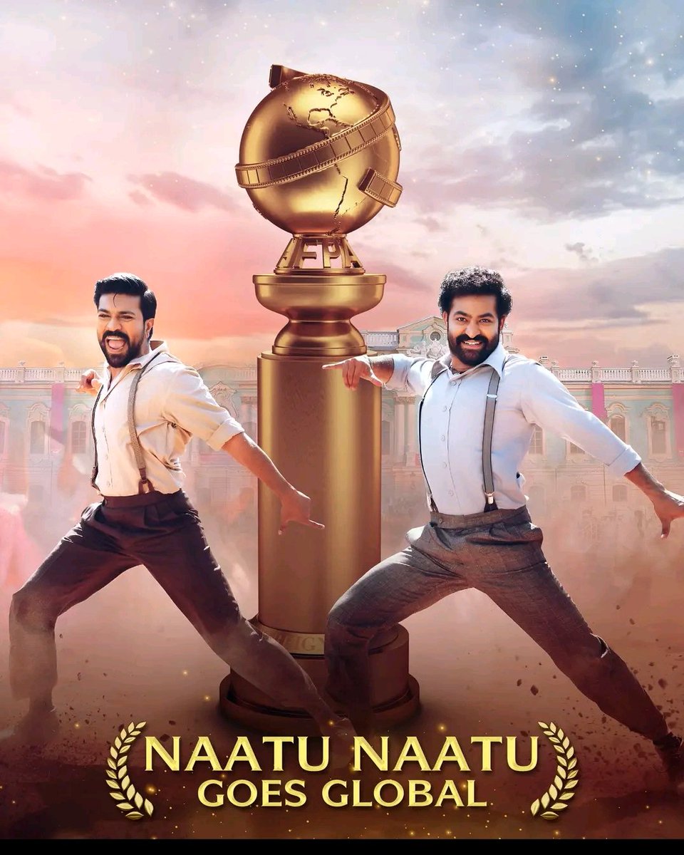 iam_manoj___'s tweet photo. The whole country is dancing to #NaatuNaatu today.

Congratulations to @mmkeeravaani @ssrajamouli @tarak9999 @AlwaysRamCharan and the entire team of #RRR on creating histoRRRy yet again. You've shown the world the power n magic of Indian Cinema.🇮🇳

Proud moment #GoldenGlobes2023 https://t.co/8cFk3J81rm