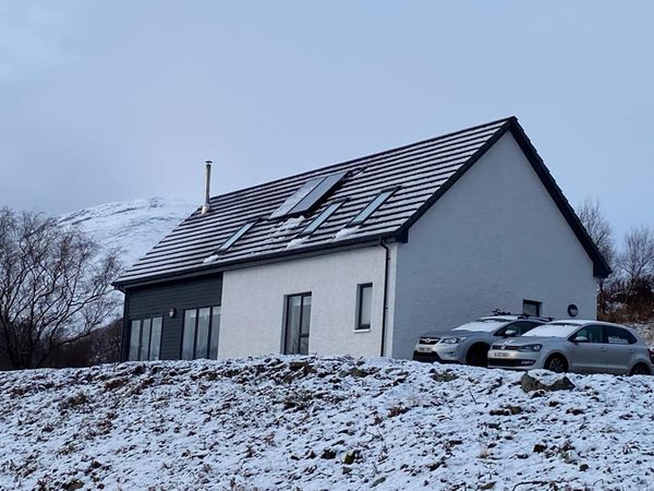 HAUStimberframe's tweet photo. Thanks to Brian and Moira for their snowy HAUS pics in December, one things for sure they will have been very cosy inside.  How can HAUS help you stay cosy?  https://t.co/TkP2K16FgO https://t.co/tEuVMLdvTv