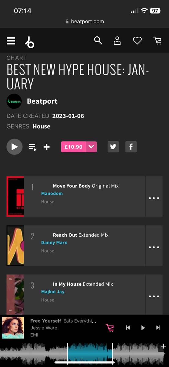 chard3_chard's tweet photo. Massive thanks to @beatport for the amazing support on our latest release MOVE YOUR BODY from Manodom @iitrecords1 
#inittogether #lettherebehouse #musicistheanswer https://t.co/9fveFFEDtl