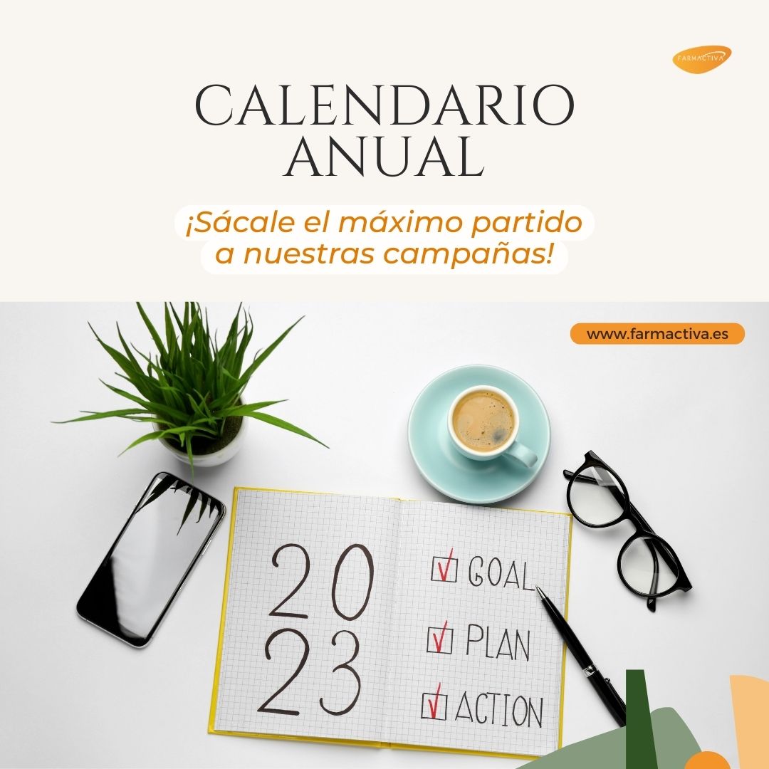 Farmactiva's tweet photo. ☝️Este año hemos creado un 📆𝙘𝙖𝙡𝙚𝙣𝙙𝙖𝙧𝙞𝙤 𝙖𝙣𝙪𝙖𝙡📆 en el que encontraréis todas las 𝗰𝗮𝗺𝗽𝗮ñ𝗮𝘀 𝘀𝗮𝗹𝘂𝗱𝗮𝗯𝗹𝗲𝘀 que implementaremos y 𝗗í𝗮𝘀 M𝘂𝗻𝗱𝗶𝗮𝗹𝗲𝘀 𝗱𝗲𝘀𝘁𝗮𝗰𝗮𝗱𝗼𝘀.💪

¡Vamos!💫 https://t.co/xUrT0BuzRi