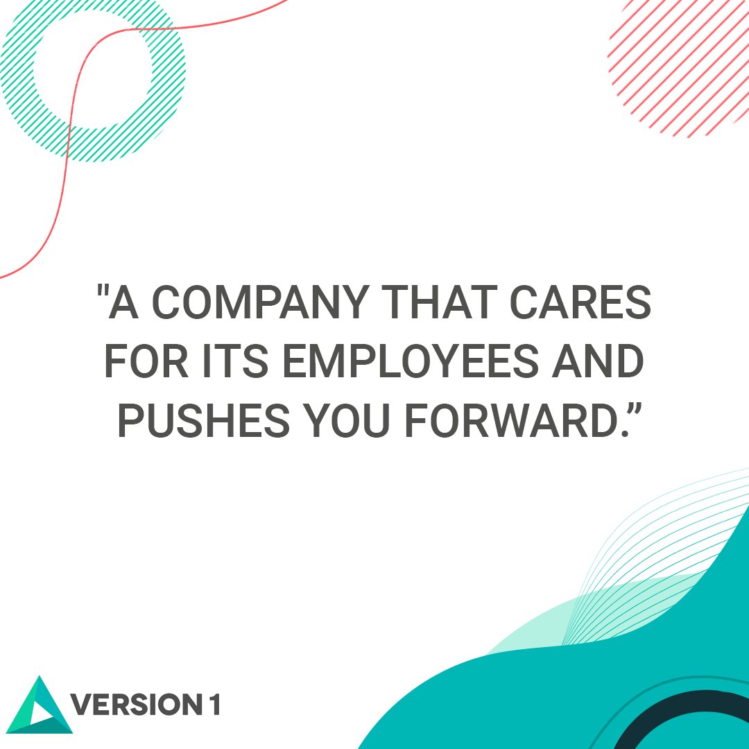 Version 1 ranked 10th in <a href="/Glassdoor/">Glassdoor</a>'s Employees’ Choice Awards UK for 2023! 🎉🥳🍾

We're immensely proud of this accolade and honoured to receive such a remarkable reward.

Here's a small sample of our employee reviews📣

Find out more👉 bit.ly/3X0Ubnb
