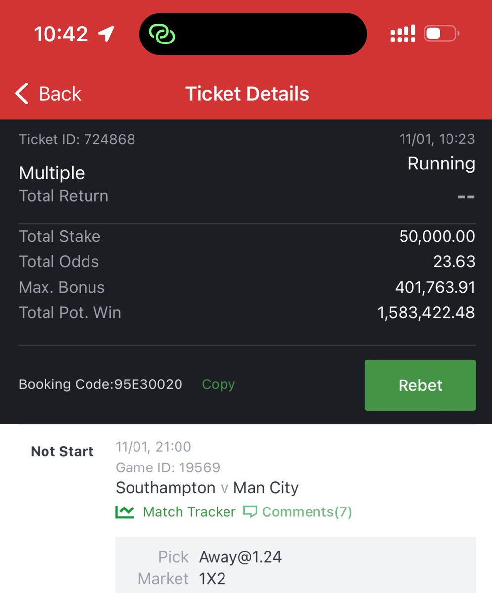 KgsbCommunity's tweet photo. SPORTYBET❤️

95E30020   24 ODDS 
A42F8C60     5 ODDS

Edit ✍️ 👉🏿 https://t.co/N42L2mtY4V

@SmoothDeliveryy https://t.co/Qj8IoSx1tr
