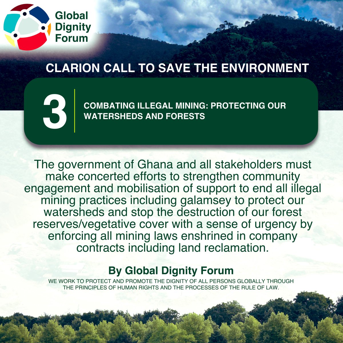 Global_DignityF's tweet photo. π³ Protecting our environment not only benefits the planet, but also improves the lives of marginalised communities. #ActOnClimate #energy #climate #Glodif https://t.co/8Euy3AFFls