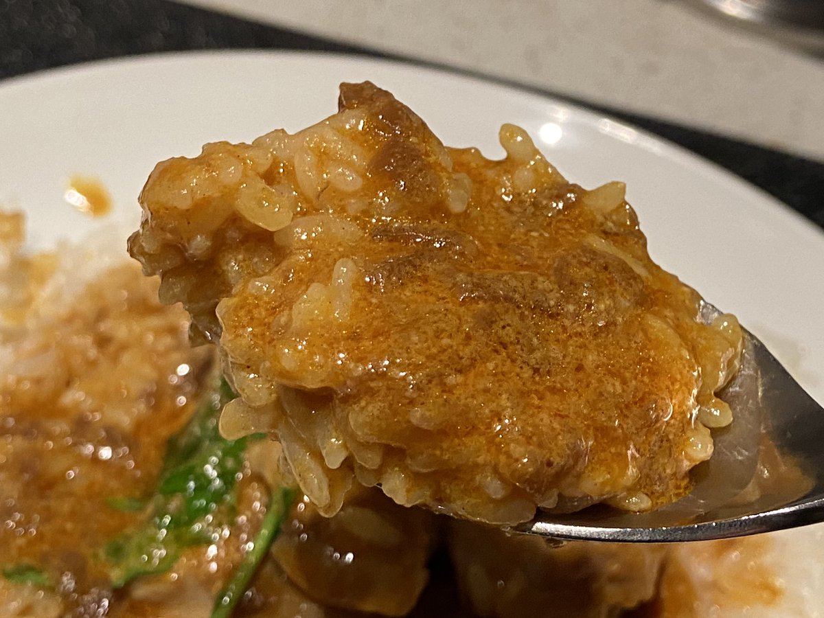 DahjaliMasalen's tweet photo. 胡麻香る #フジカレー🍛辛くないけど個人的には凄く好み👍#下北沢 #SANZOU https://t.co/fAB6yXzT9j
