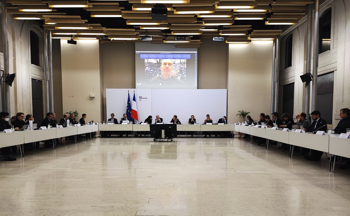 ComiteOcean's tweet photo. Hier s'est tenue la réunion plénière du CFO présidé par la Ministre @BCouillard33 et du @SGMer.
Cette réunion marque un nouveau cycle de travail pour les ONG membres : @ocean_climate @FNEasso @surfridereurope @Ifremer_fr @OFBiodiversite @Respect_Ocean @WWF @_GCFT https://t.co/wboMnsUaxd