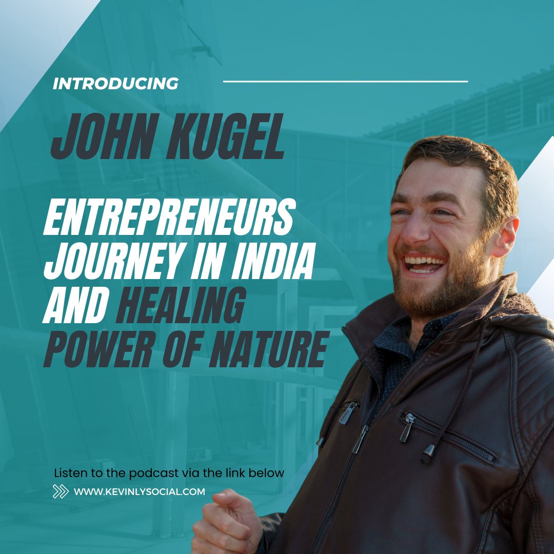 Entrepreneurs Journey in India and Healing Power of Nature with <a href="/JohnKugel/">John Kugel</a> 

Listen to the full episode below
kevinlysocial.com/post/44-entrep…
