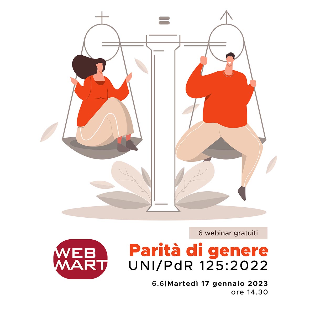 👫 L’inclusione delle donne è una potente opportunità di crescita. Migliora la tua impresa valorizzando tutti i talenti.
🎯 Scegli la certificazione PdR 125:2022 sulla parità di genere.
🔴 Partecipa alla diretta di martedì 17 gennaio 
Iscriviti qui 👉 tinyurl.com/29yn3n9f