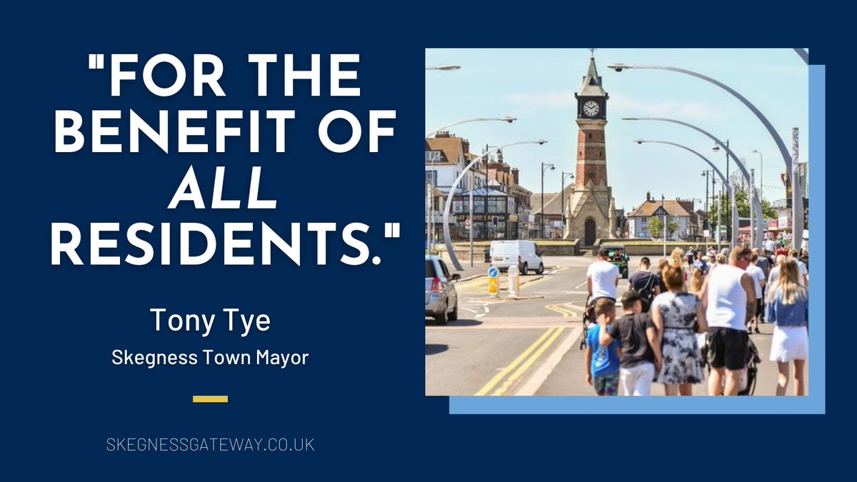 Did you hear the Mayor of Skegness Tony Tye talk about the #SkegnessGateway in his first speech of 2023?

He said ‘this project will change our town for the benefit of all residents’, and we couldn’t agree more. 

Read more: lincolnshireworld.com/news/people/ma…