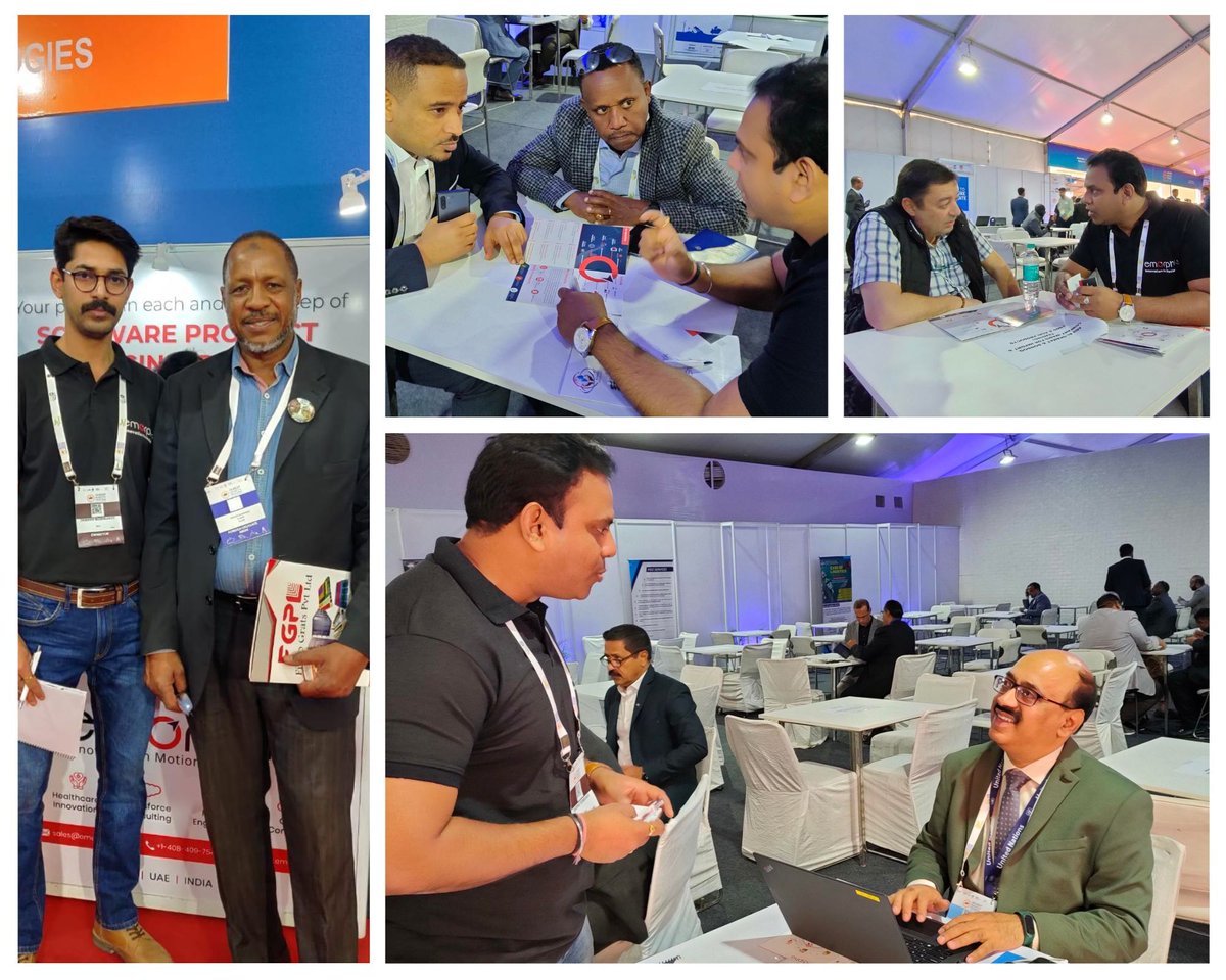 EmorphisTech's tweet photo. The #GlobalInvestorSummit2023 in #Indore has kicked off to a great start. Join @EmorphisTech at #Booth212 to meet our industry & technology experts.
#InvestMPGIS2023 #GIS2023 #FutureReadyMadhyaPradesh #GlobalInvestorSummit #GISIndore #InvestMP #EmorphisAtGIS #Investors #Events https://t.co/EixdW8k7P8
