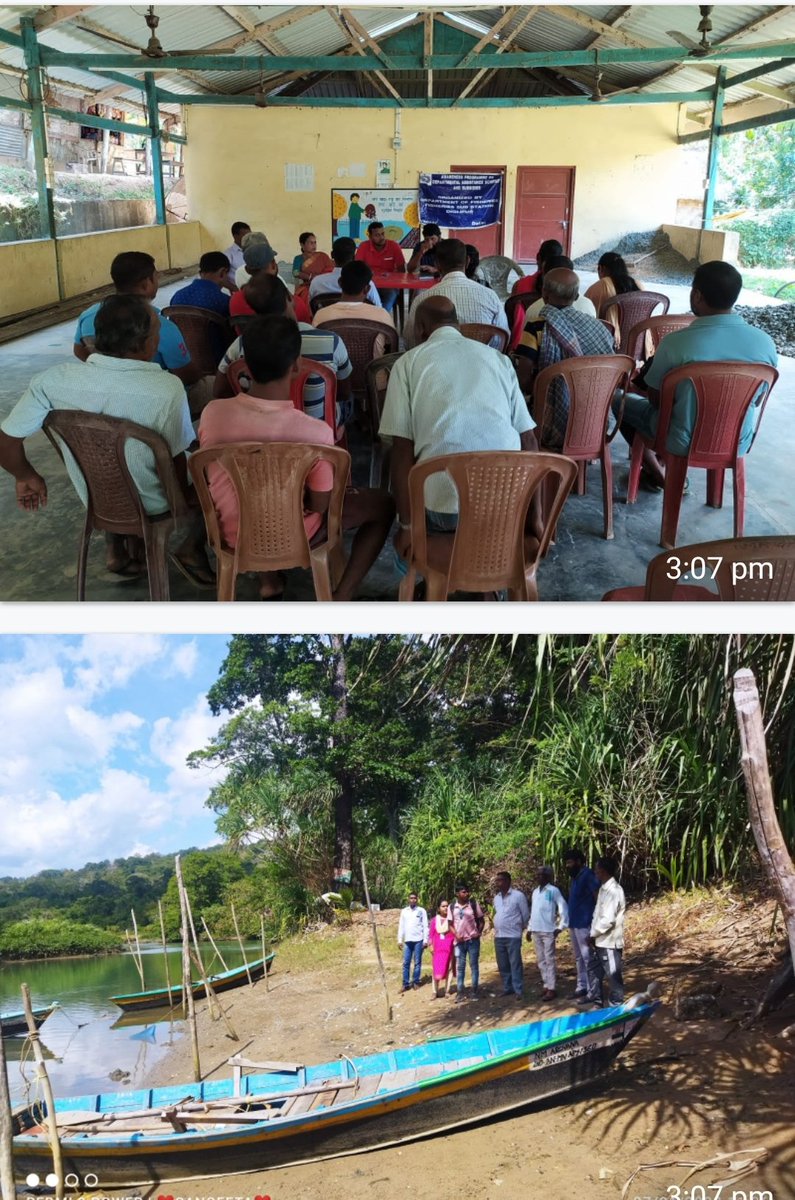 er_mitun's tweet photo. #AwarenessOnSchemes
#4FishermenCommunity by Fisheries Dept.D/Pur
#TheGPRamnagar requested for #FloatingJetty at RamNagar beach,a site inspection done by #ShriSujananSir Superintendent Fisheries Dpur.
Req 
Pls look into this 
@Dofandaman @DC_NMAndaman @NorthAndaman @SU_MaheswarRao https://t.co/FjP0oo6BRe