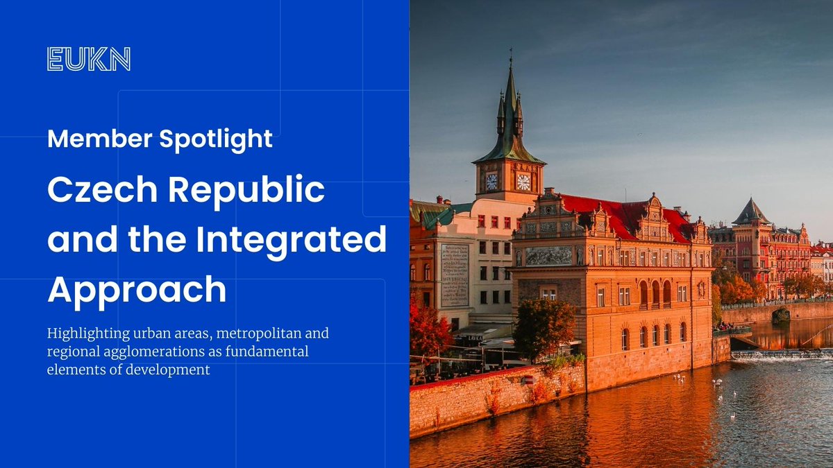 🇨🇿 Today in the spotlight: the Czech Republic, which has been a EUKN member since 2008. 

With an equality-for-all approach, the Czech Republic shows an integrated approach to urban and territorial policies. 

See more on our Members' dedicated webpage: bit.ly/3Xr4GAd